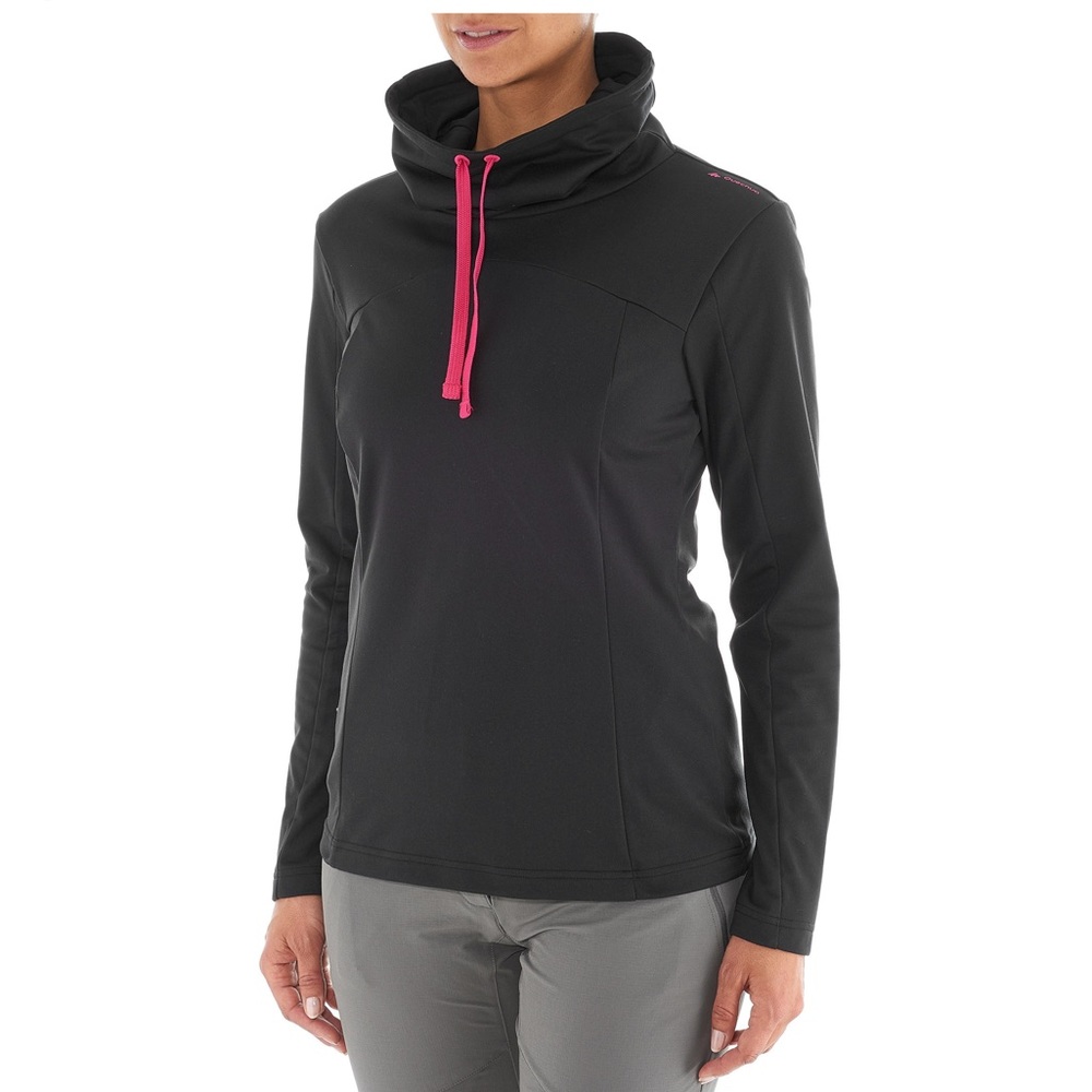 5/$25💛 Decathlon new funnel neck hiking top fleece lined Quechua